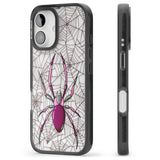 iPhone 16 Pro Max Arachnophobia Black Impact Phone Case