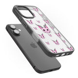 iPhone 16 Pro Max Demon Cat Pattern Black Impact Phone Case