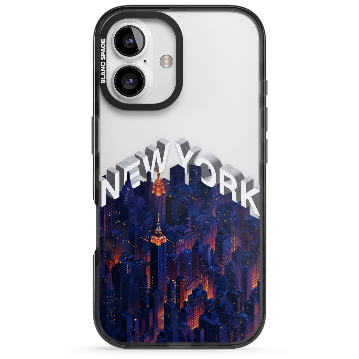 iPhone 16 Pro Max New York City Black Impact Phone Case + Magsafe