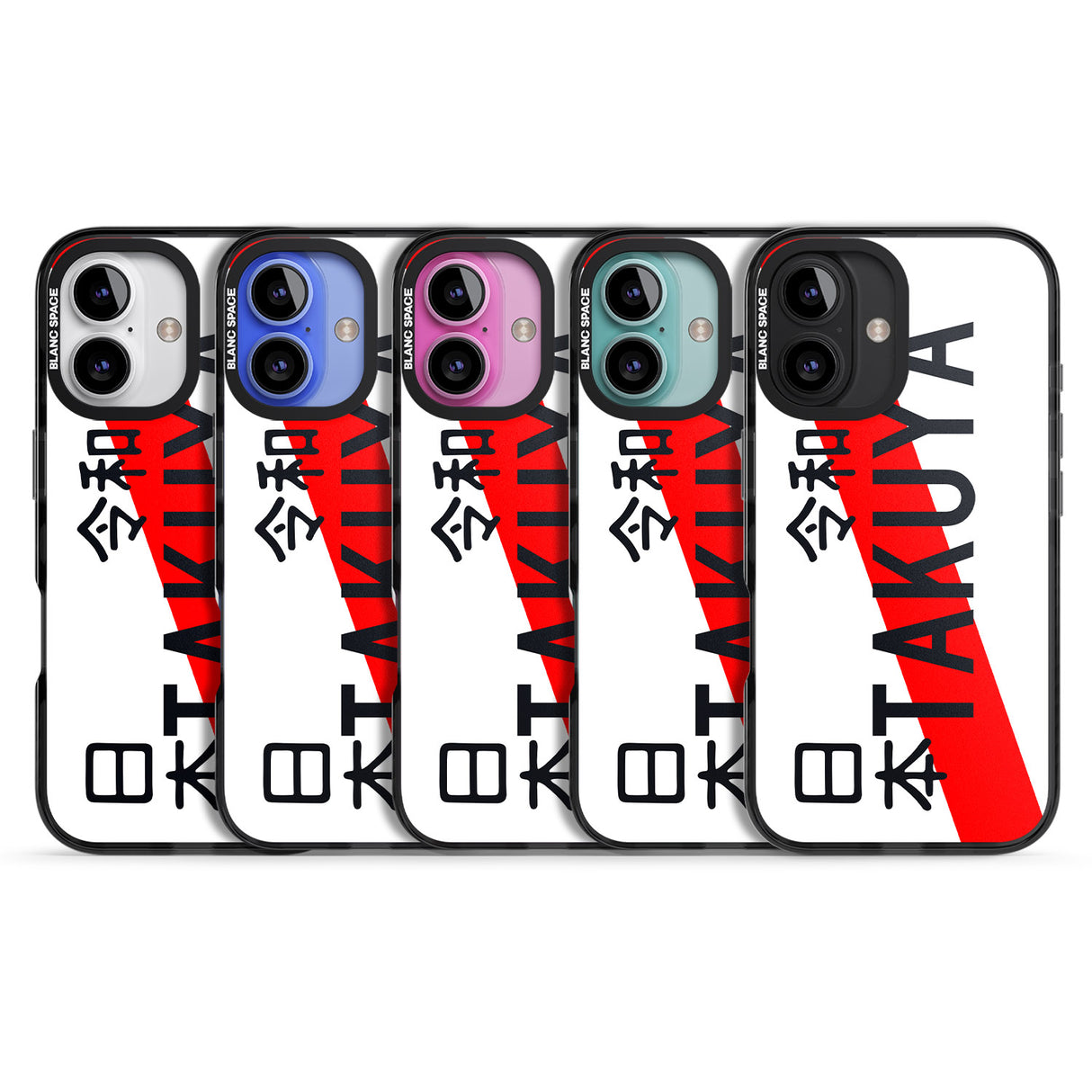 iPhone 16 Pro Max Japanese License Plate Black Impact Phone Case