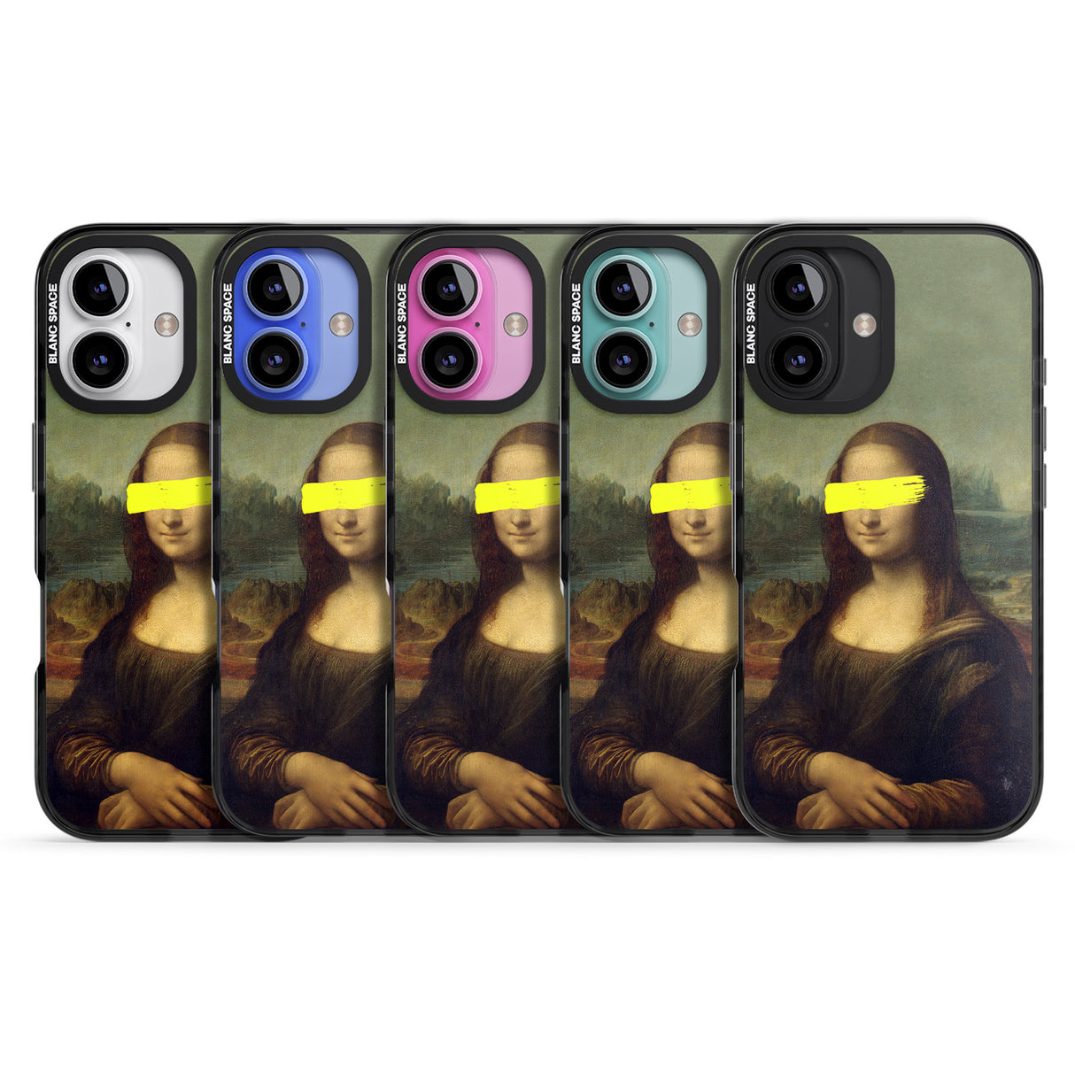 iPhone 16 Pro Max VANDALED MONA LISA Black Impact Phone Case