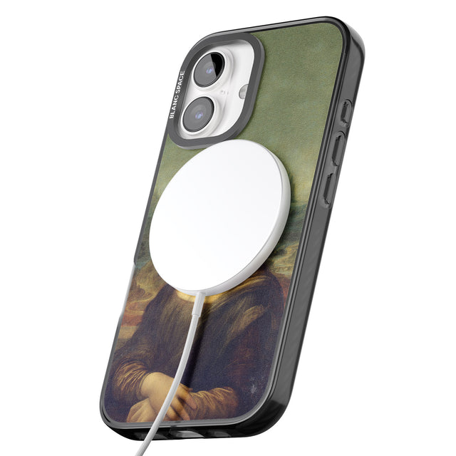 iPhone 16 Pro Max VANDALED MONA LISA Black Impact Phone Case