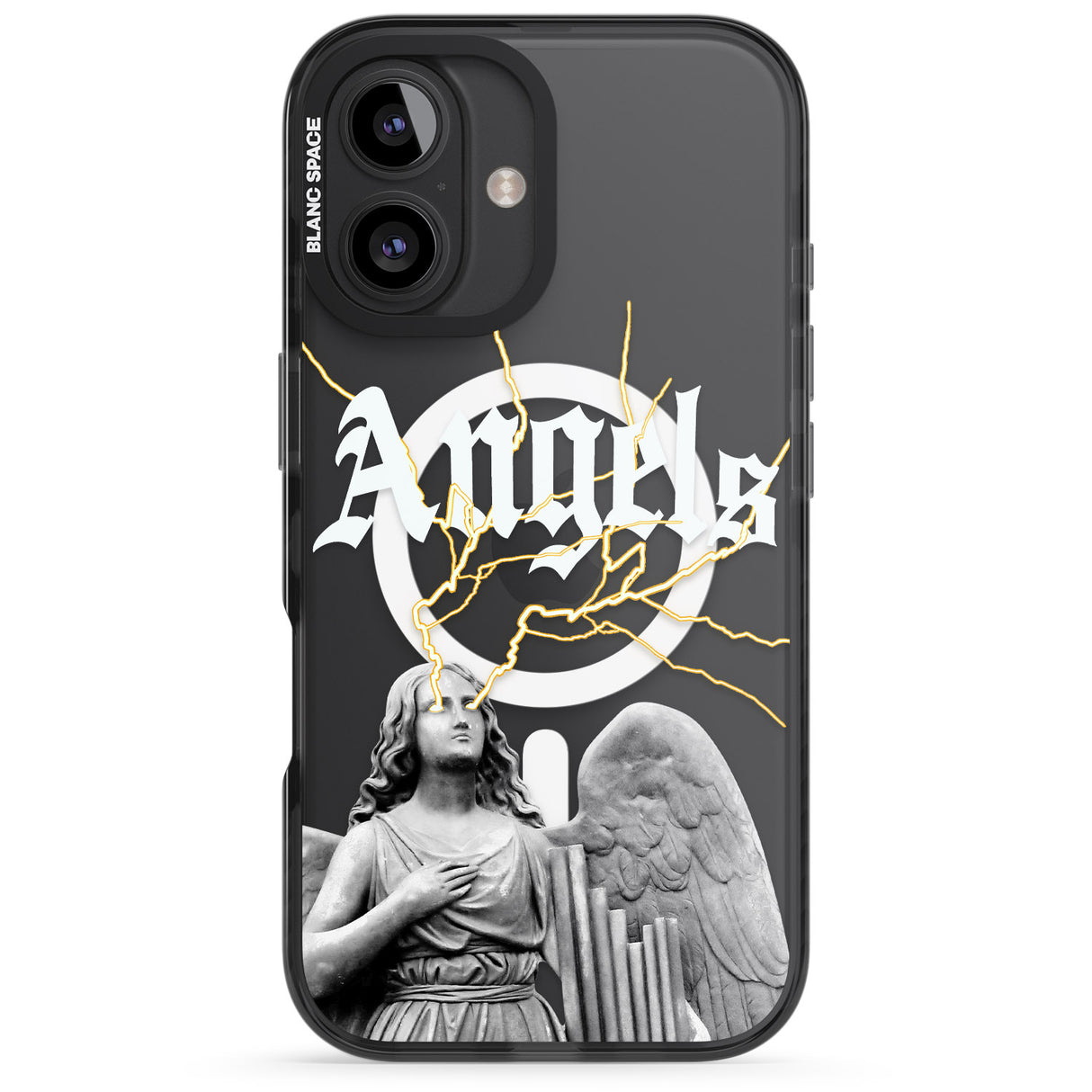 iPhone 16 Pro Max ANGELS Black Impact Phone Case