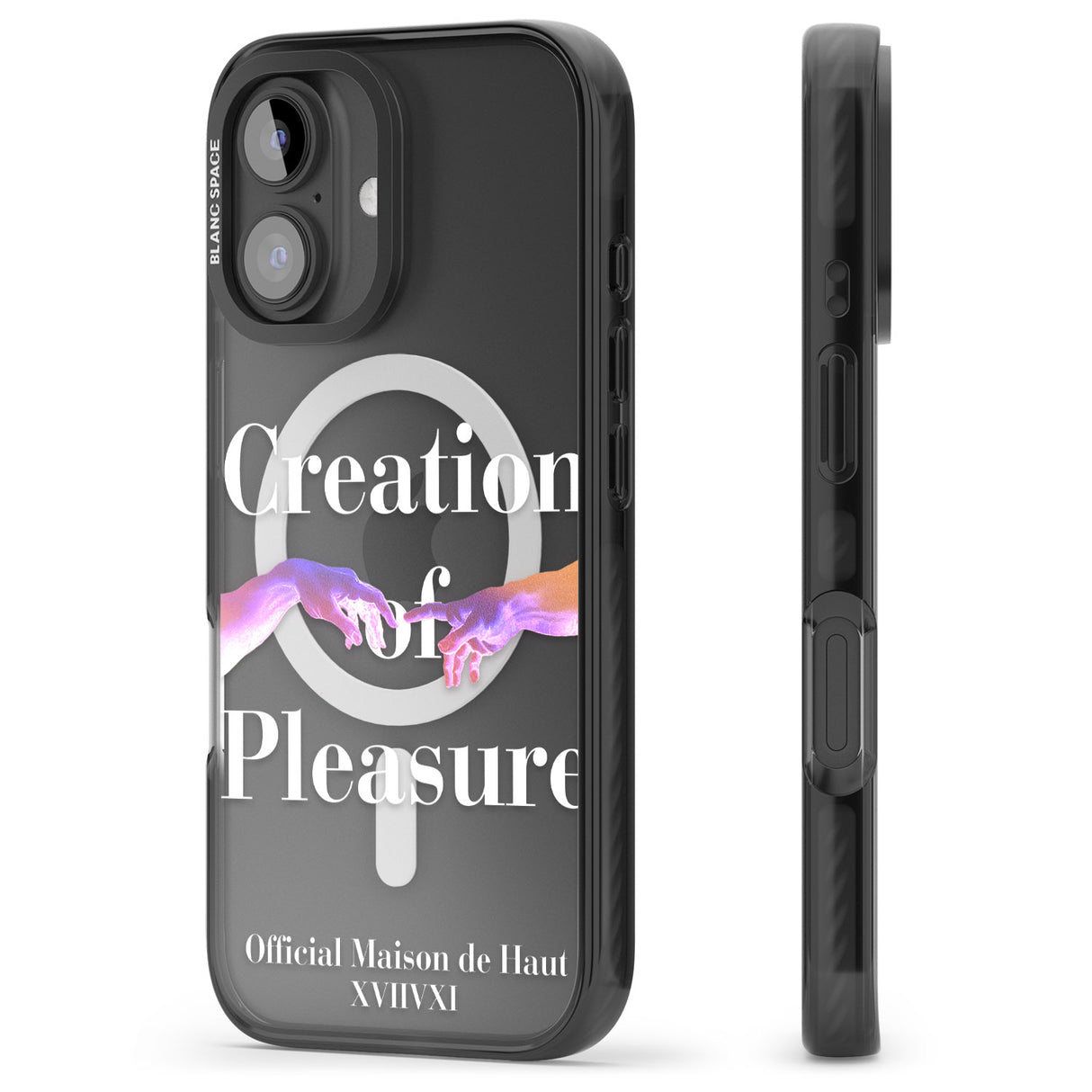 iPhone 16 Pro Max Creation of Pleasure Black Impact Phone Case