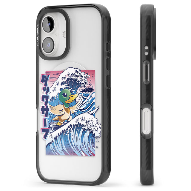 iPhone 16 Pro Max Duck Surf Black Impact Phone Case