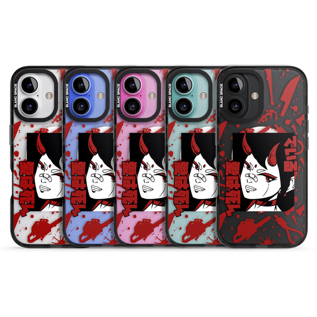 iPhone 16 Pro Max She's a Devil Black Impact Phone Case