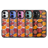 Autumn Pumpkin Patch Black Impact Magsafe Phone Case for iPhone 16, iPhone 16 Plus