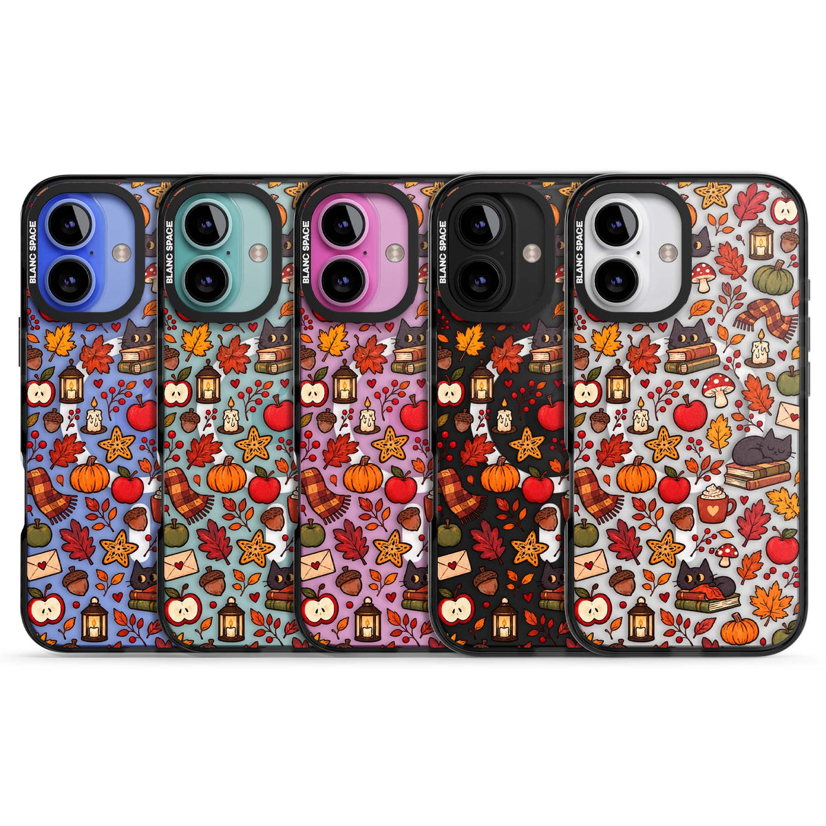 Autumn Mix iPhone case | Black Impact Magsafe case for iPhone 16, iPhone 16 Plus