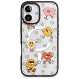 iPhone 16 Daisies & Friends Clear Impact Phone Case