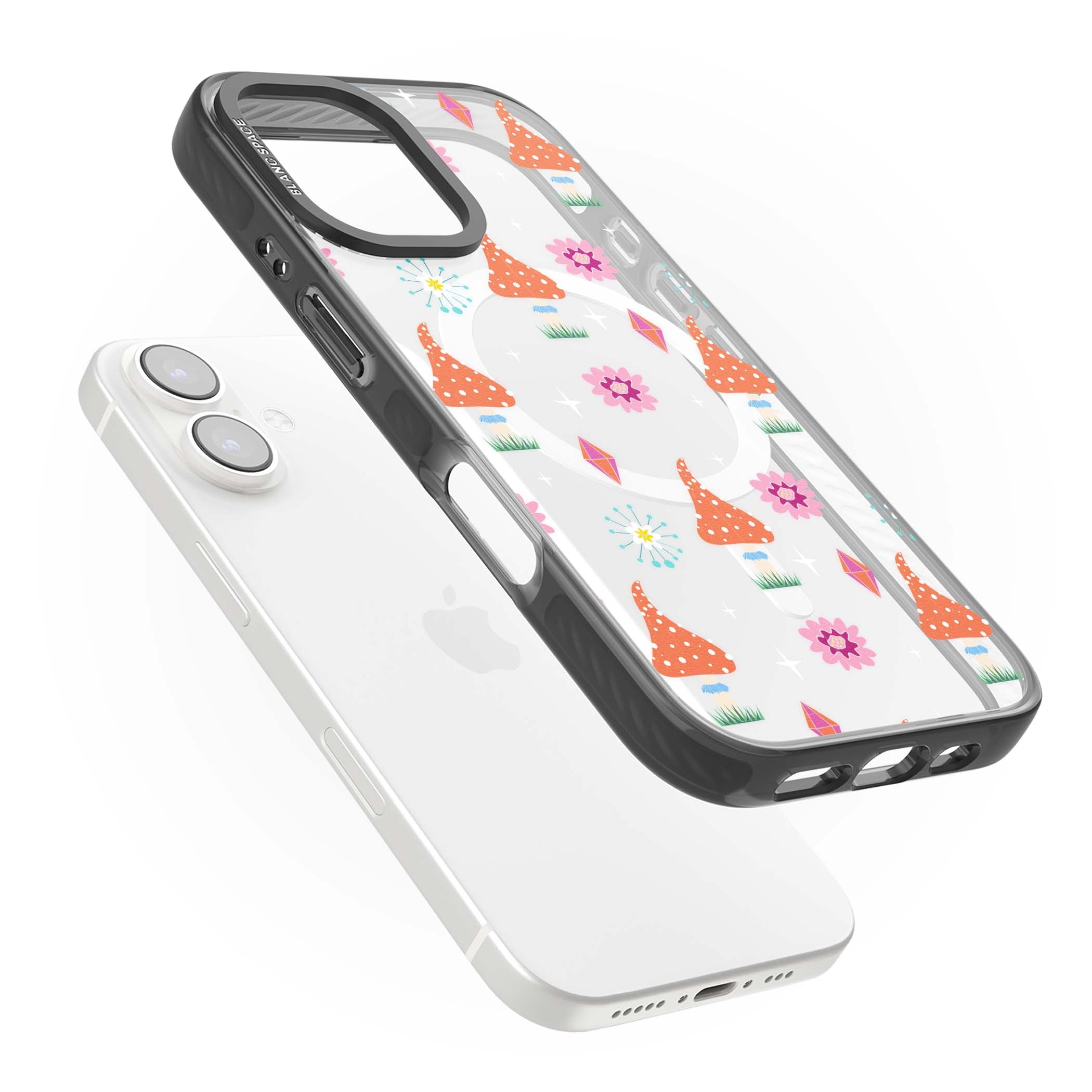 Elevate Your Phone'S Style With This Boho Celestial Sun & Eye Phone Case, Featuring A Mystical Blend Of Suns, All-Seeing Eyes, Butterflies, Stars, And