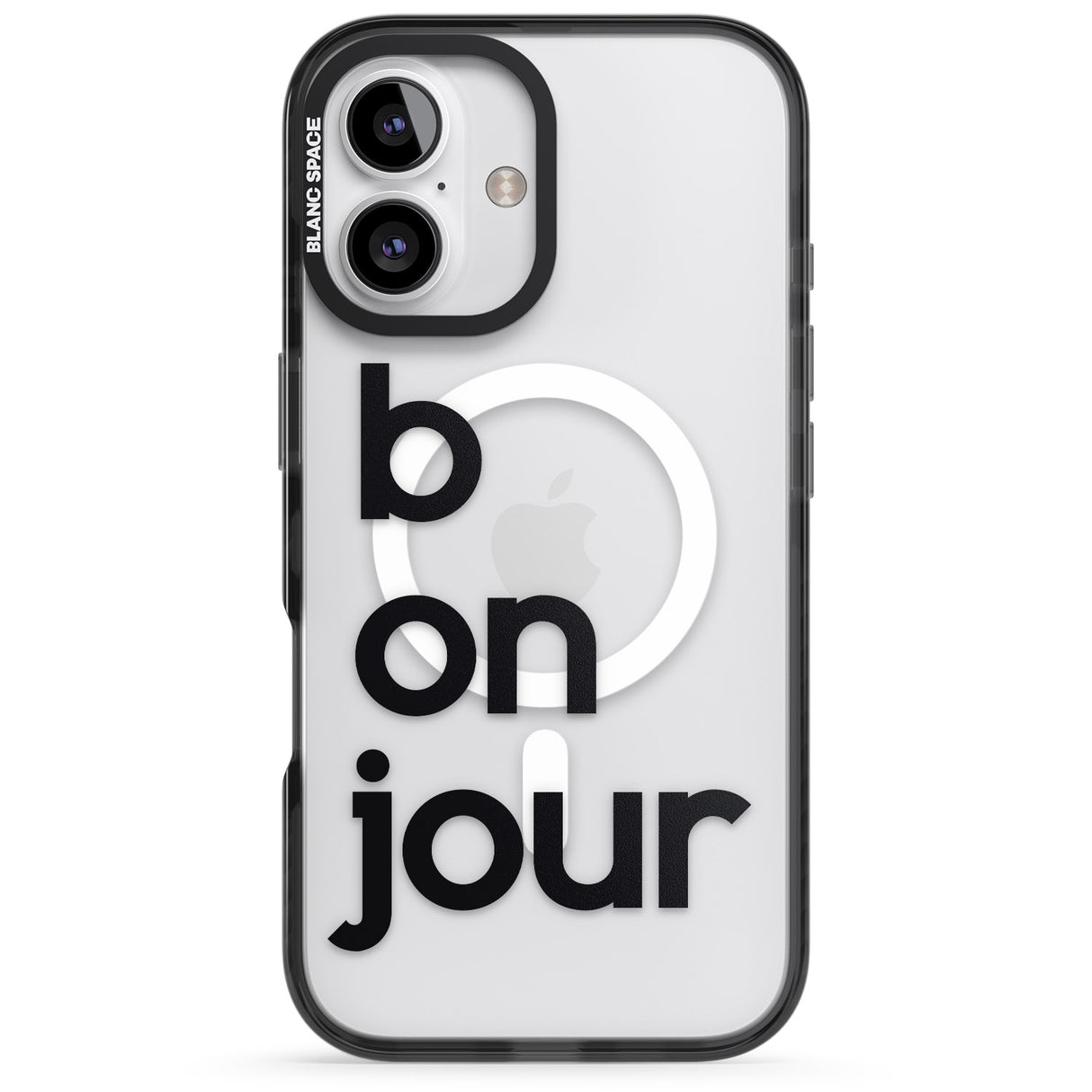 iPhone 16 Pro Max Bonjour Black Impact Phone Case