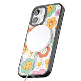 iPhone 16 Happy Blossoms Clear Impact Phone Case