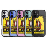 iPhone 16 Pro Max Personalised The Magician Tarot Card - Colour Black Impact Phone Case