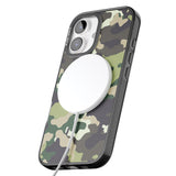 iPhone 16 Pro Max Green Camo Black Impact Phone Case