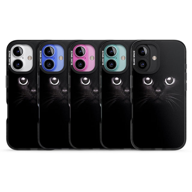 iPhone 16 Pro Max Black Cat Black Impact Phone Case