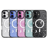 iPhone 16 Pro Max White Constellations Black Impact Phone Case