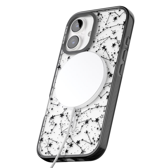 iPhone 16 Pro Max Constellations Black Impact Phone Case