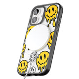 iPhone 16 Pro Max Face Melt Black Impact Phone Case