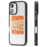 iPhone 16 Pro Max Empowered Women Black Impact Phone Case