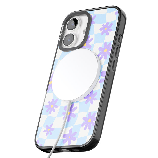 iPhone 16 Pro Max Serene Skies & Flowers Black Impact Phone Case