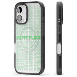 iPhone 16 Pro Max Happy Place (Green) Clear Impact Phone Case + Magsafe