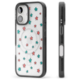 iPhone 16 Pro Max Heartstopper Stars Pattern Black Impact Phone Case