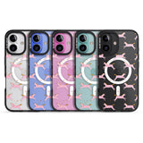 iPhone 16 Pro Max Pink Unicorns Black Impact Phone Case