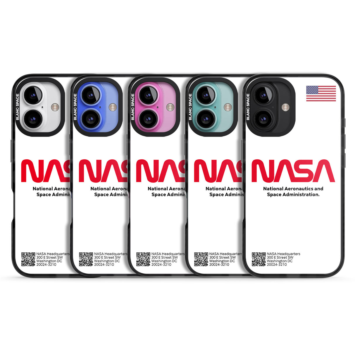 iPhone 16 Pro Max NASA The Worm Black Impact Phone Case