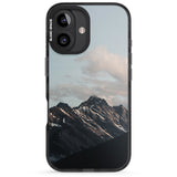 iPhone 16 Pro Max Mountain Range Photograph Black Impact Phone Case