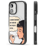 Drying Nails - Pop Art Black Impact Magsafe Phone Case for iPhone 16, iPhone 16 Plus