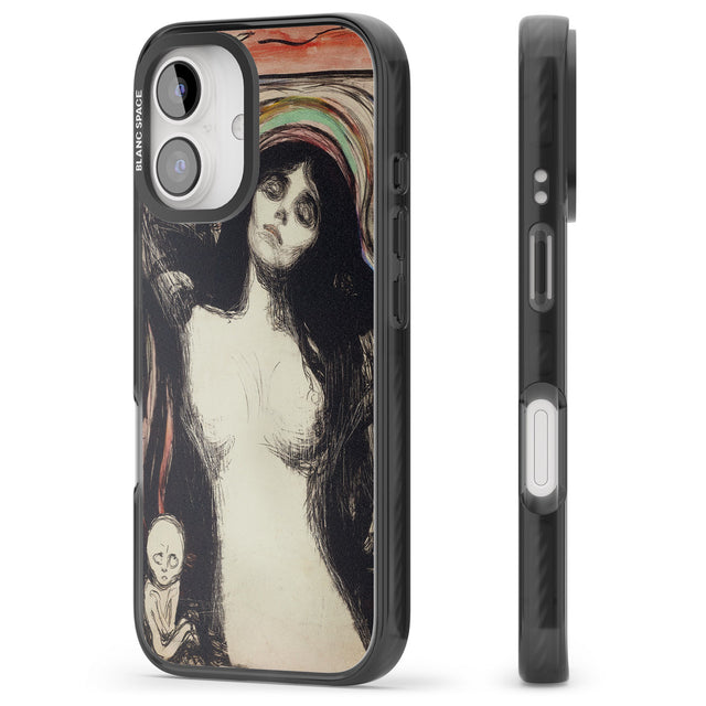 iPhone 16 Pro Max Madonna Black Impact Phone Case