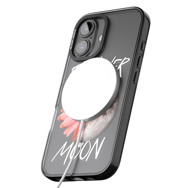 iPhone 16 Flower Moon Clear Impact Phone Case