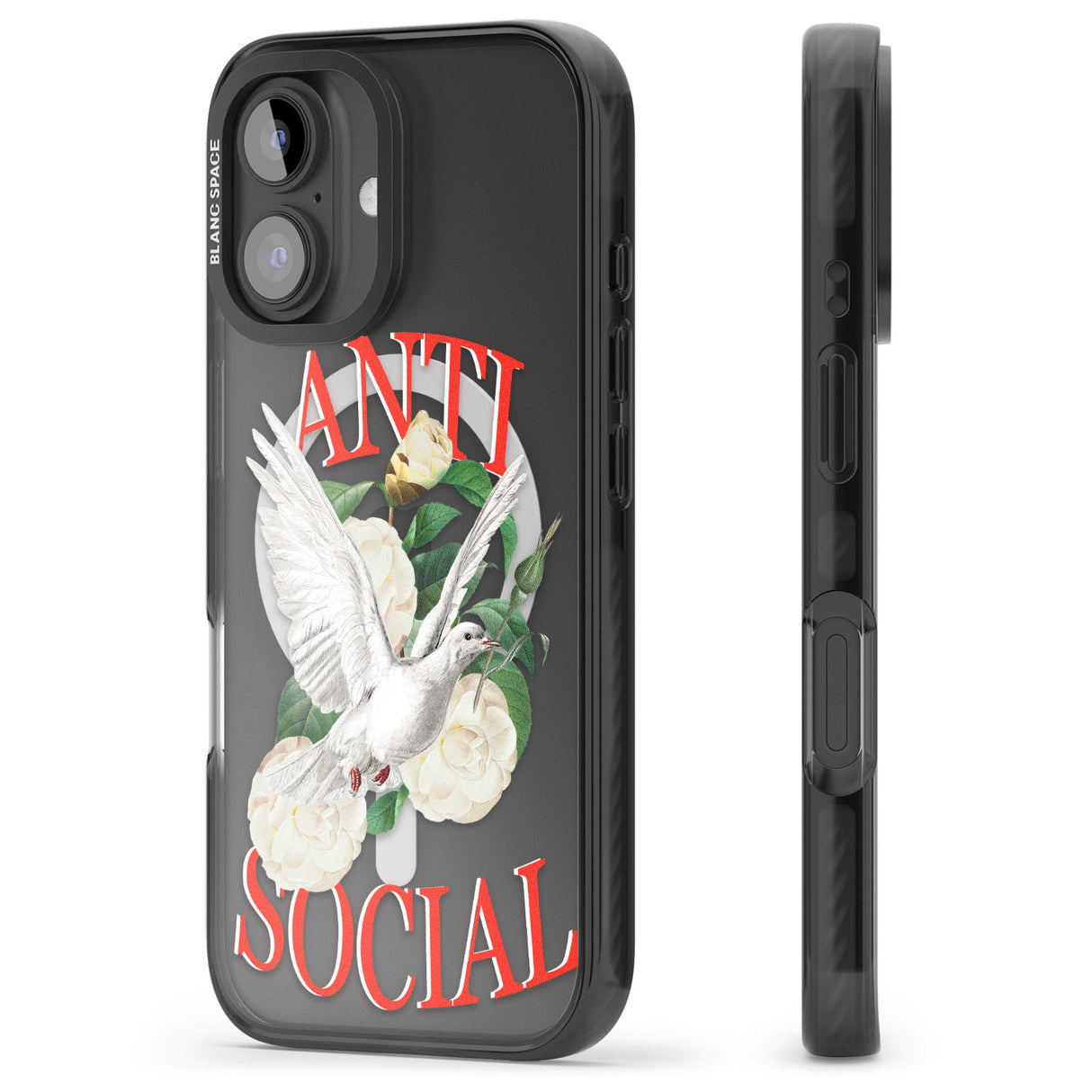 iPhone 16 Anti-Social Clear Impact Phone Case