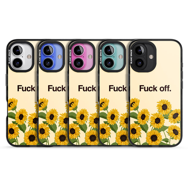 iPhone 16 Pro Max F*ck off Black Impact Phone Case