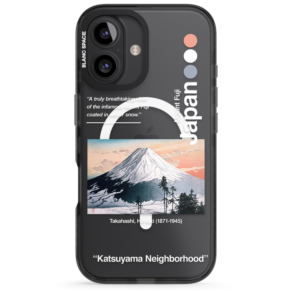 iPhone 16 Pro Max Katsuyama Neighborhood Black Impact Phone Case