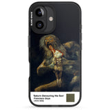 iPhone 16 Pro Max Saturn Devouring His Son Black Impact Phone Case