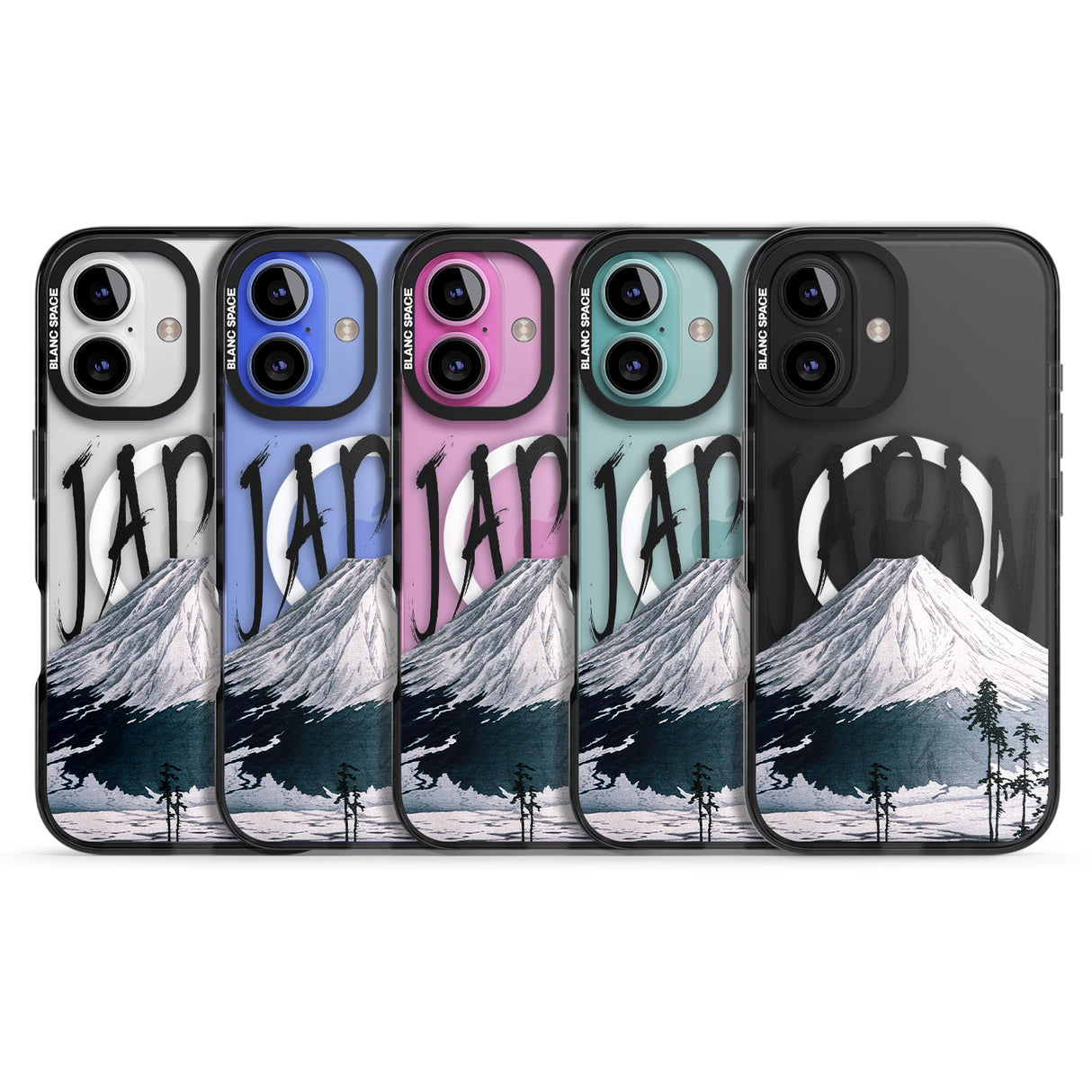 iPhone 16 Pro Max Mount Fuji Cutout Black Impact Phone Case