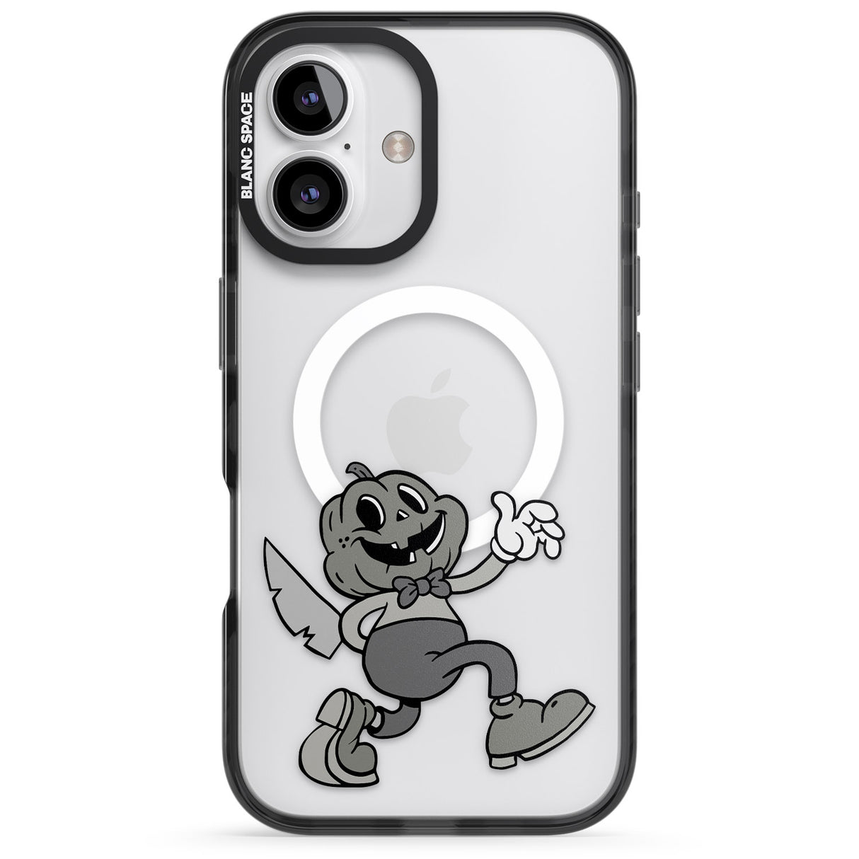 iPhone 16 Pro Max Jack o' slasher Black Impact Phone Case