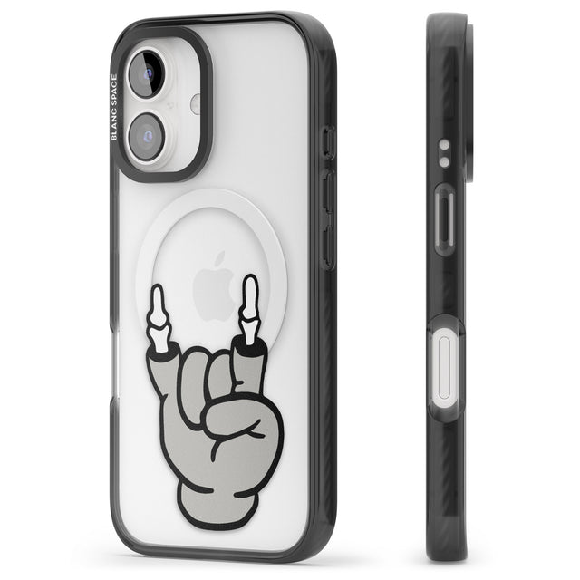 iPhone 16 Pro Max Rock 'til you drop Black Impact Phone Case