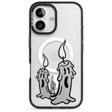 iPhone 16 Pro Max Candle Lit Black Impact Phone Case