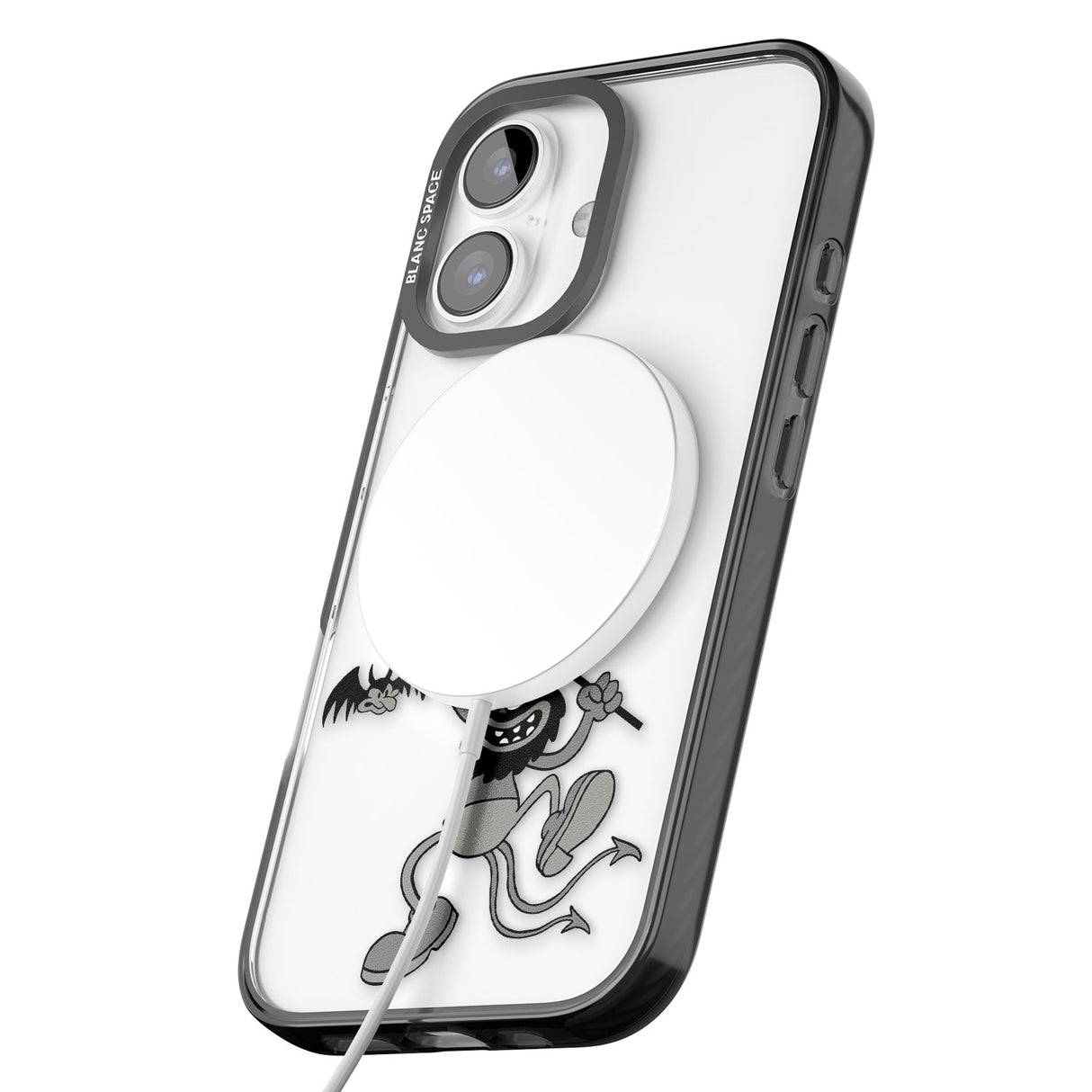 iPhone 16 Pro Max Dancing Devil Black Impact Phone Case