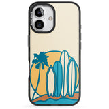 iPhone 16 Pro Max Beach Bound Black Impact Phone Case