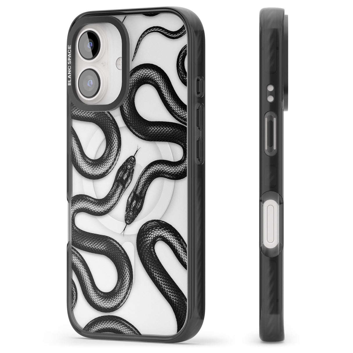 iPhone 16 Pro Max Black Kingsnake Black Impact Phone Case