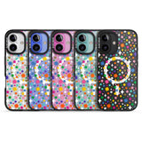 iPhone 16 Pro Max Rainbow Starburst Black Impact Phone Case