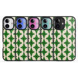 iPhone 16 Pro Max Emerald Stars Pattern Black Impact Phone Case