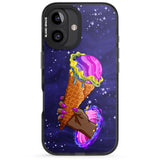 iPhone 16 Pro Max Interdimensional Ice Cream Black Impact Phone Case