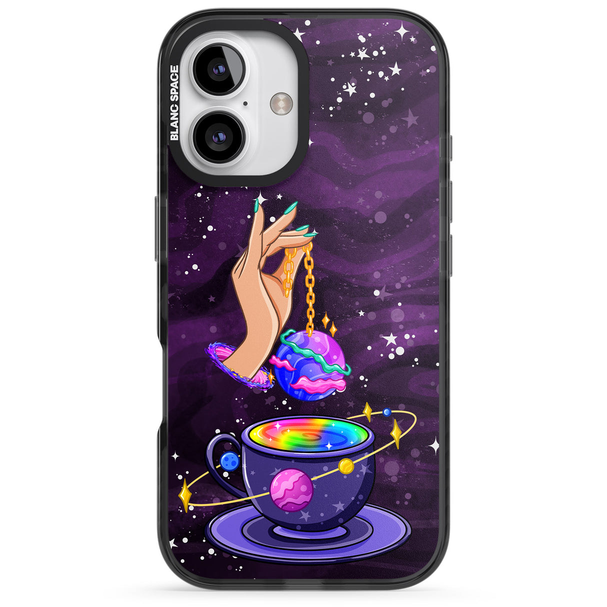 iPhone 16 Pro Max Space Tea Black Impact Phone Case