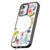 iPhone 16 Pro Max GRL PWR Black Impact Phone Case