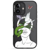 iPhone 16 Pro Max Wild Thoughts Black Impact Phone Case