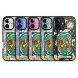 iPhone 16 Pro Max Celestial Zodiac - Pisces Black Impact Phone Case + Magsafe